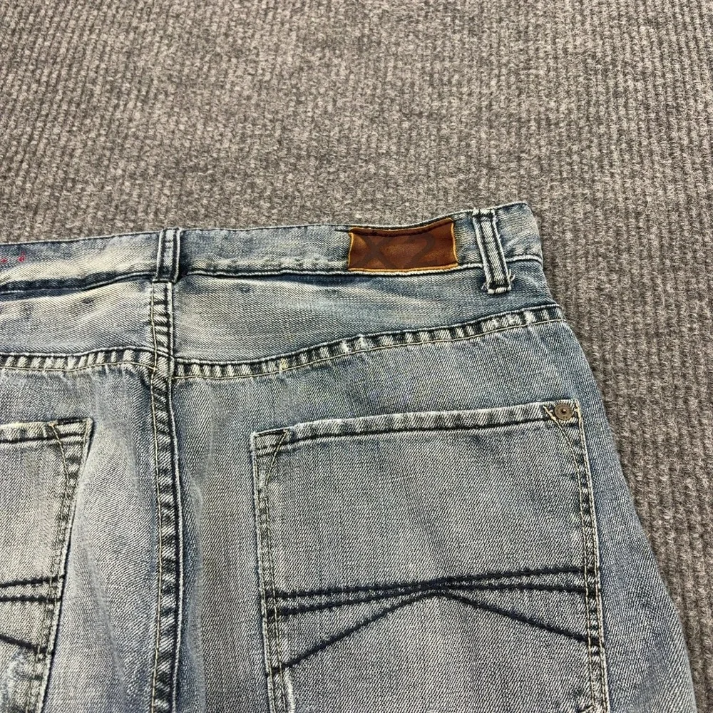 Vintage X2 Jeans Mens 36x30 Blue Cotton Regular Rise Boot Cut M22 Classic Y2K